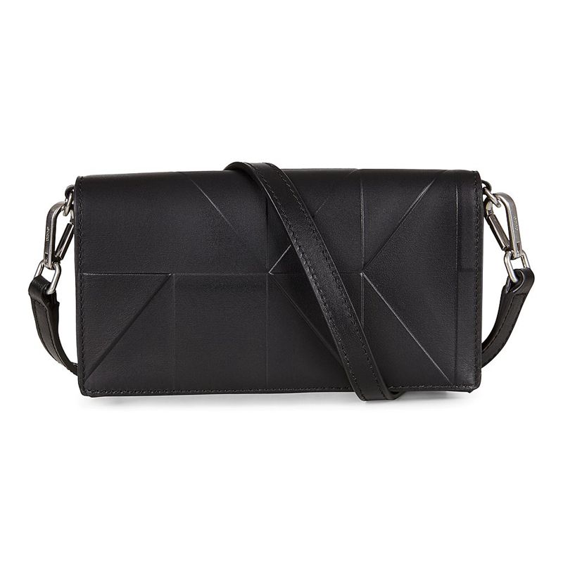 Bolsos Cruzados Ecco Geometrik Para Mujer,Negras,496702-YCN